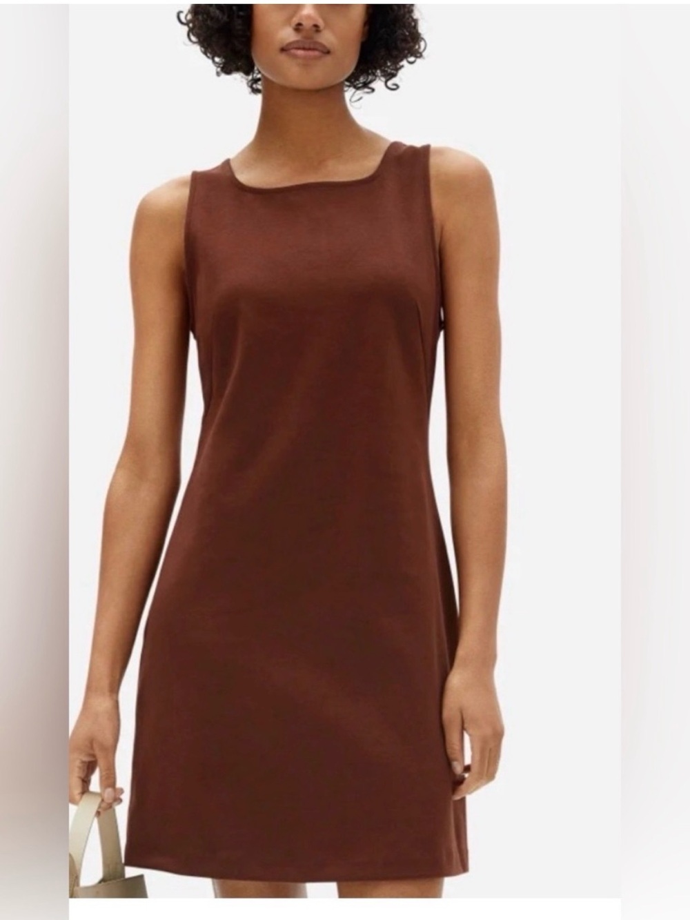 Everlane Rust Mini Tank Party of One Dress